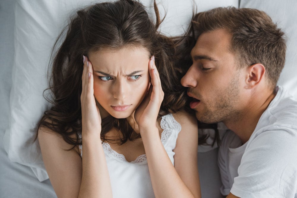 Snoring too loud? Mannheim Dental knows the quality of your sleep impacts the quality of your life near Franklin Park, IL. Let Dr. Stephanie Yokana and Dr. Zachary Hummel, recommended general dentists in 60131, help you treat snoring near Franklin Park, IL. Snoring in Franklin Park, IL